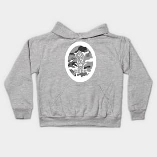 CCCP - Iron Fist Camo Grey Kids Hoodie